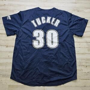Houston Astros Throwback 1990s Baseball Jersey Kyle Tucker #30 SGA - Mens XL